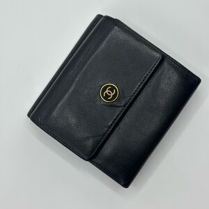 Chanel Double Hook Wallet